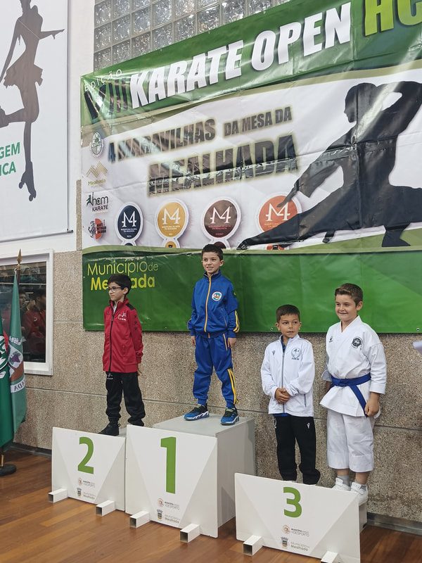 Podium at the Mealhada Tournament